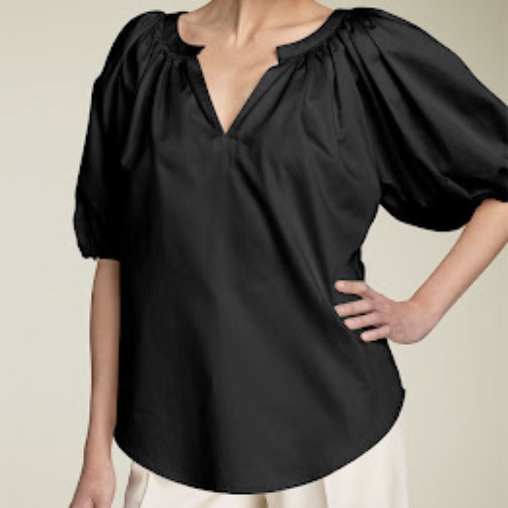 DIANE VON FURSTENBERG Keoni Black Top